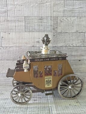Overland Stage Express Co. Musical Liquor Decanter Set